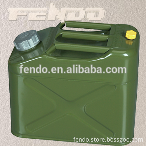 10L 20L 35L green DC04 petrol jerry cans stainless steel oil drum